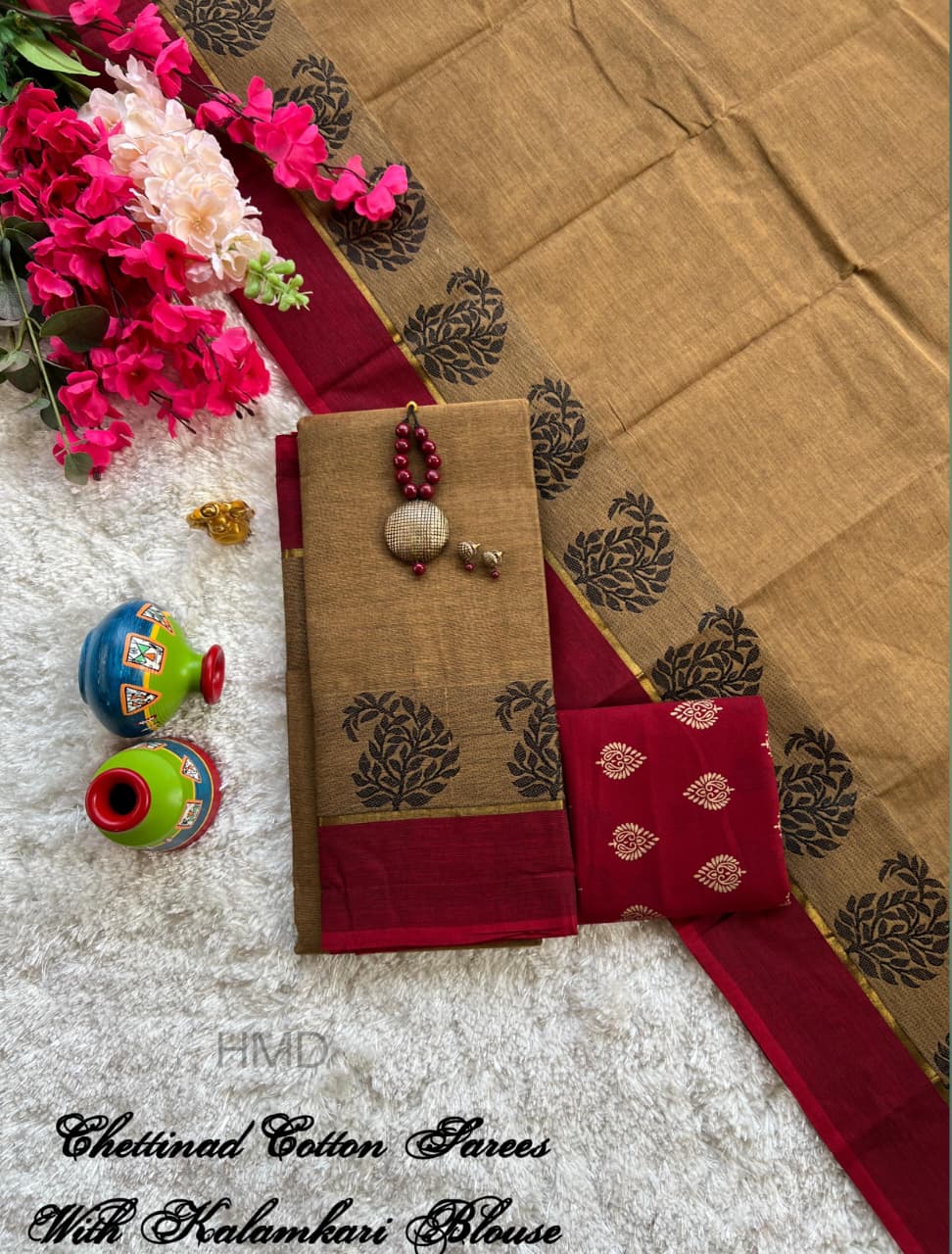 Chettinad Cotton Sarees