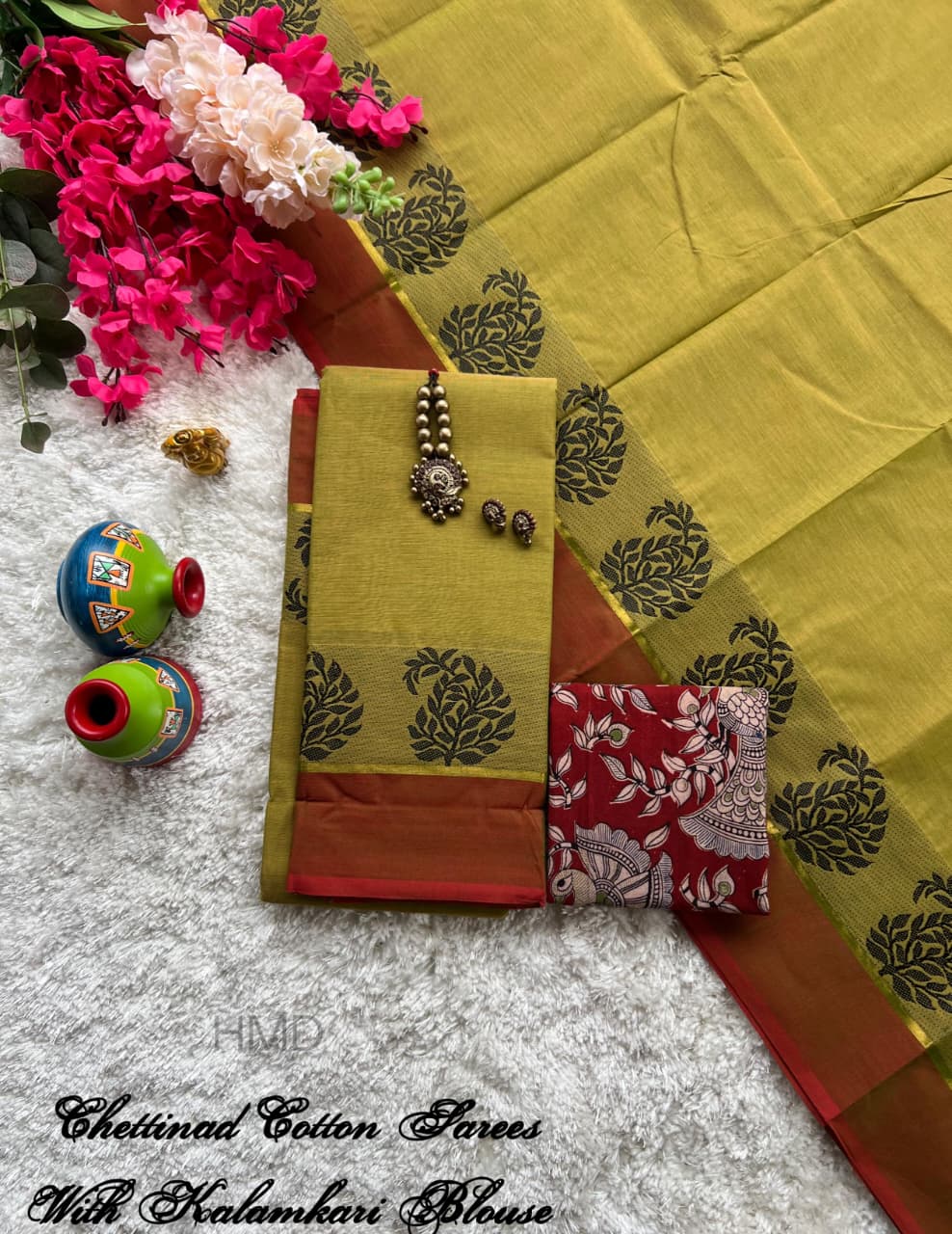 Chettinad Cotton Sarees