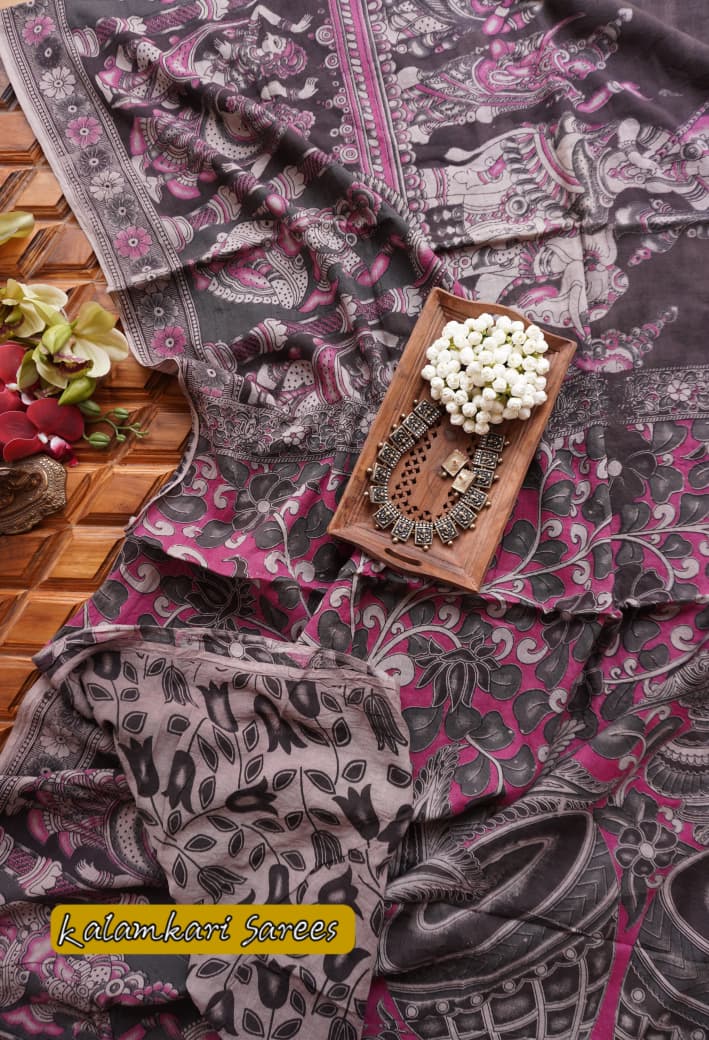 Kalamkari Cotton Sarees