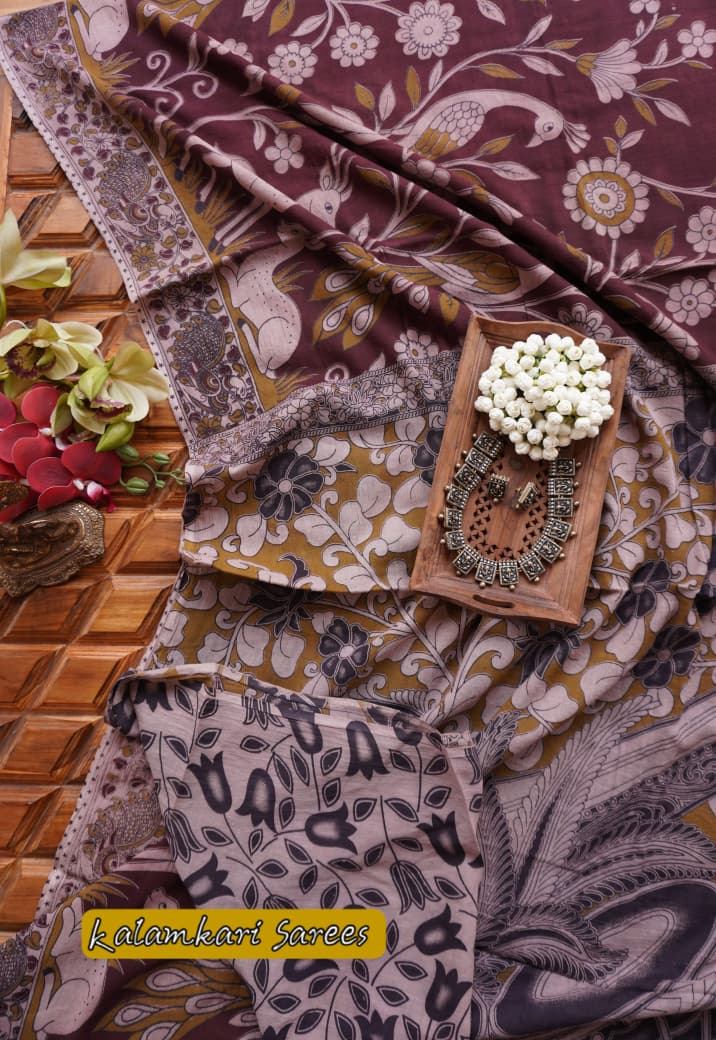 Kalamkari Cotton Sarees