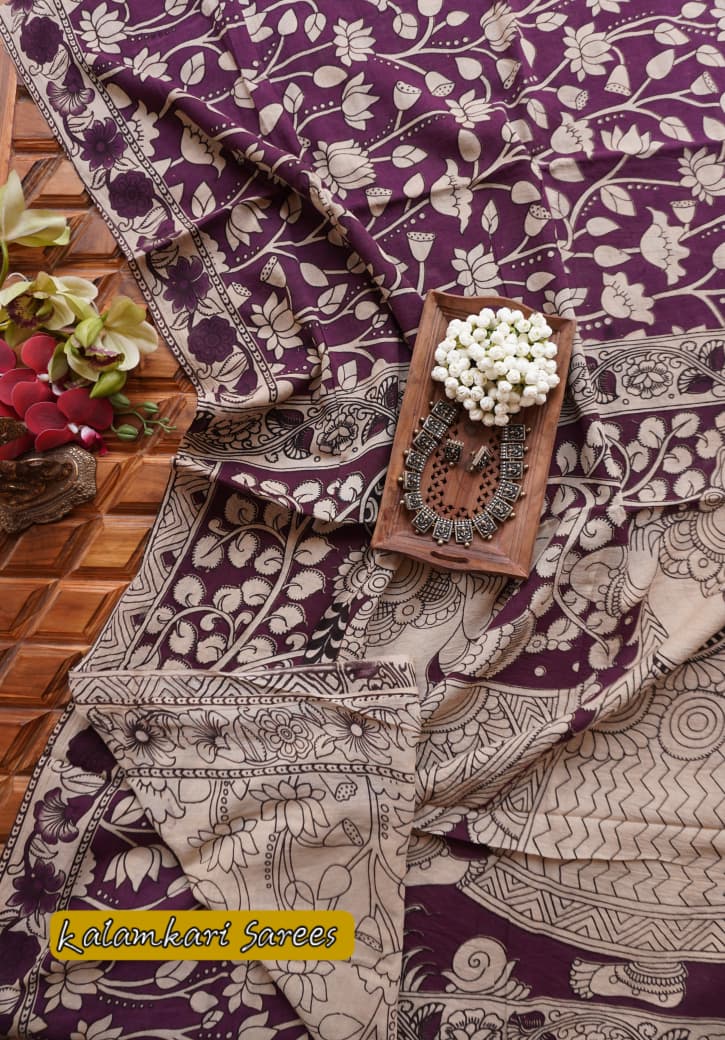 Kalamkari Cotton Sarees