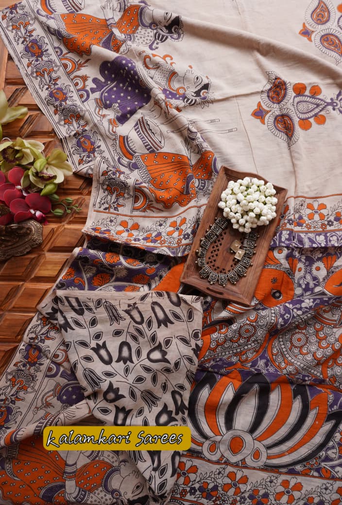 Kalamkari Cotton Sarees