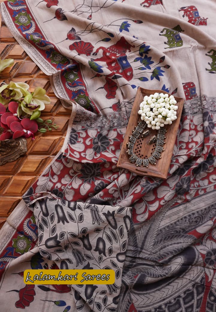 Kalamkari Cotton Sarees