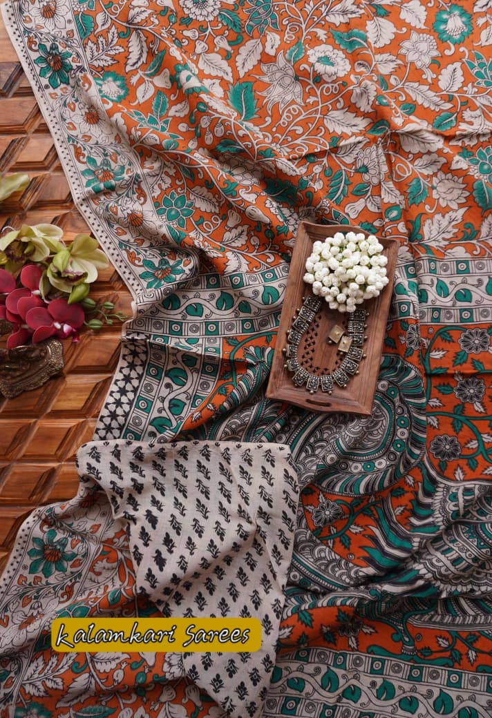 Kalamkari Cotton Sarees