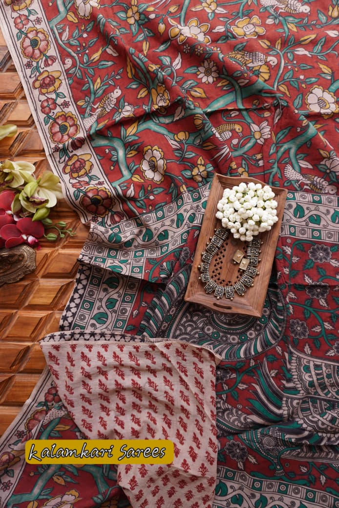 Kalamkari Cotton Sarees