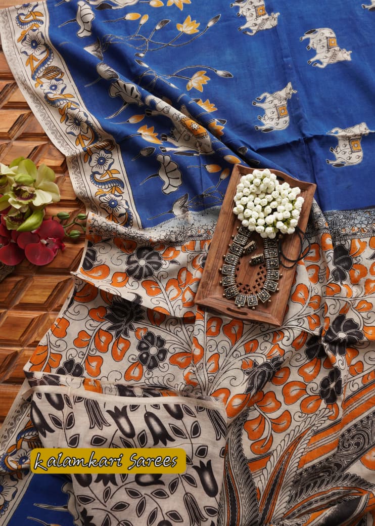 Kalamkari Cotton Sarees