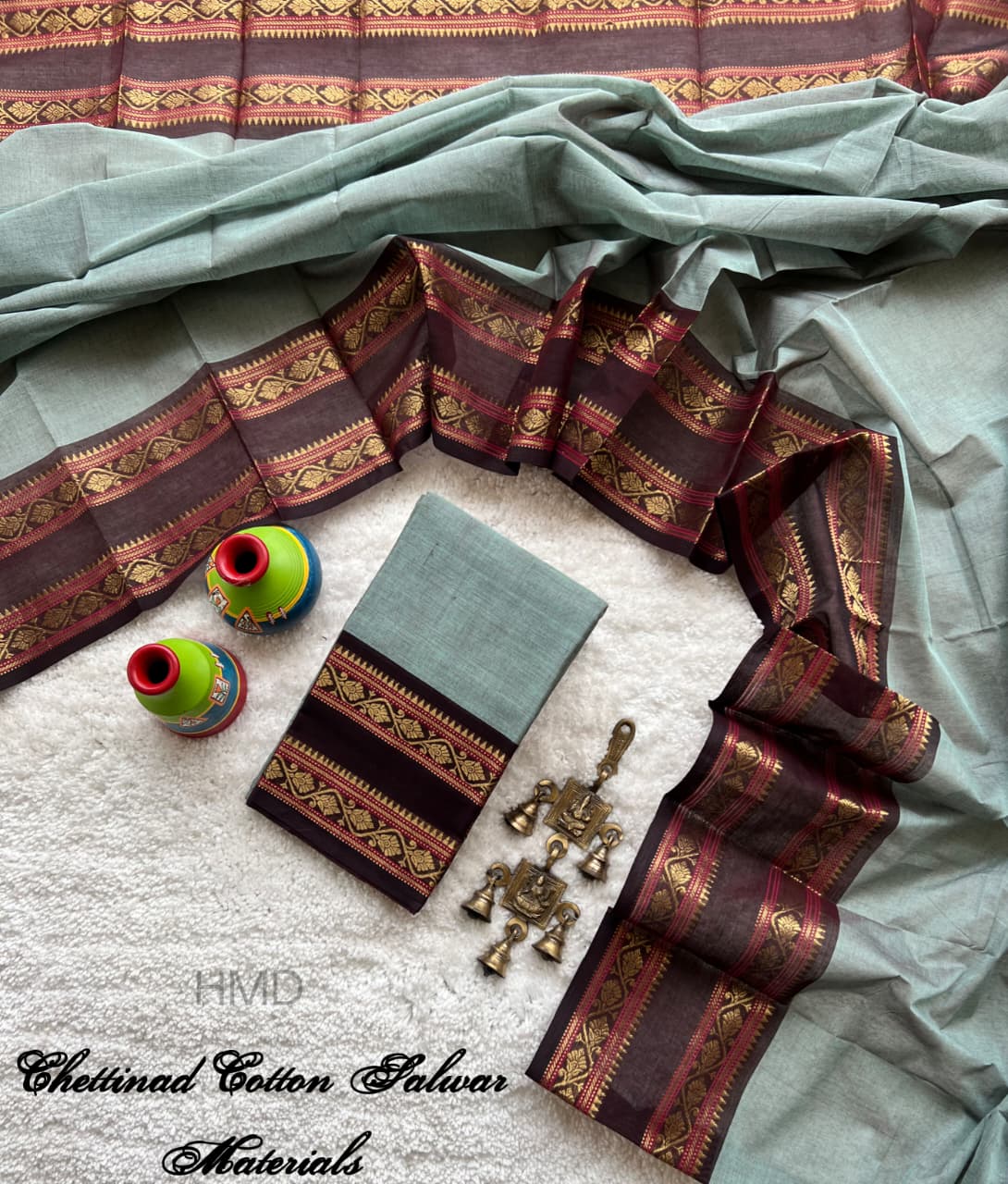 Chettinad  Cotton Salwar