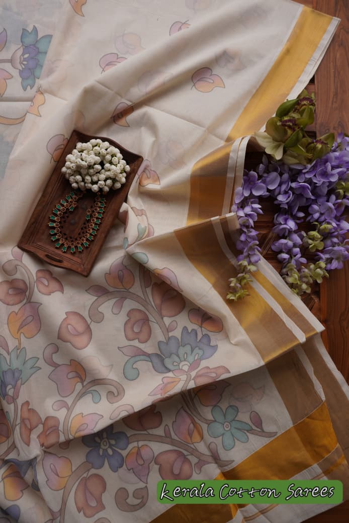 Kerala Cotton Saree