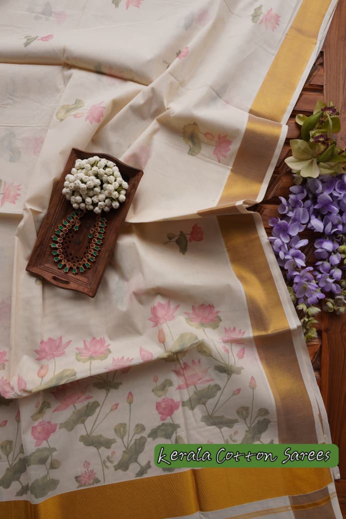 Kerala Cotton Saree