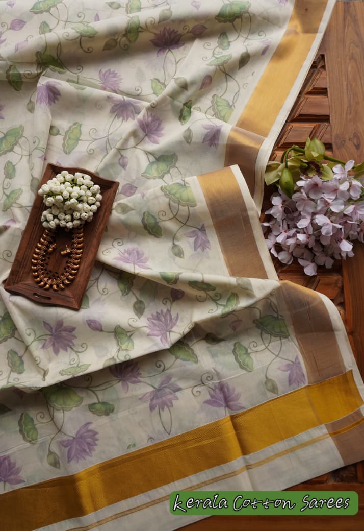 Kerala Cotton Saree