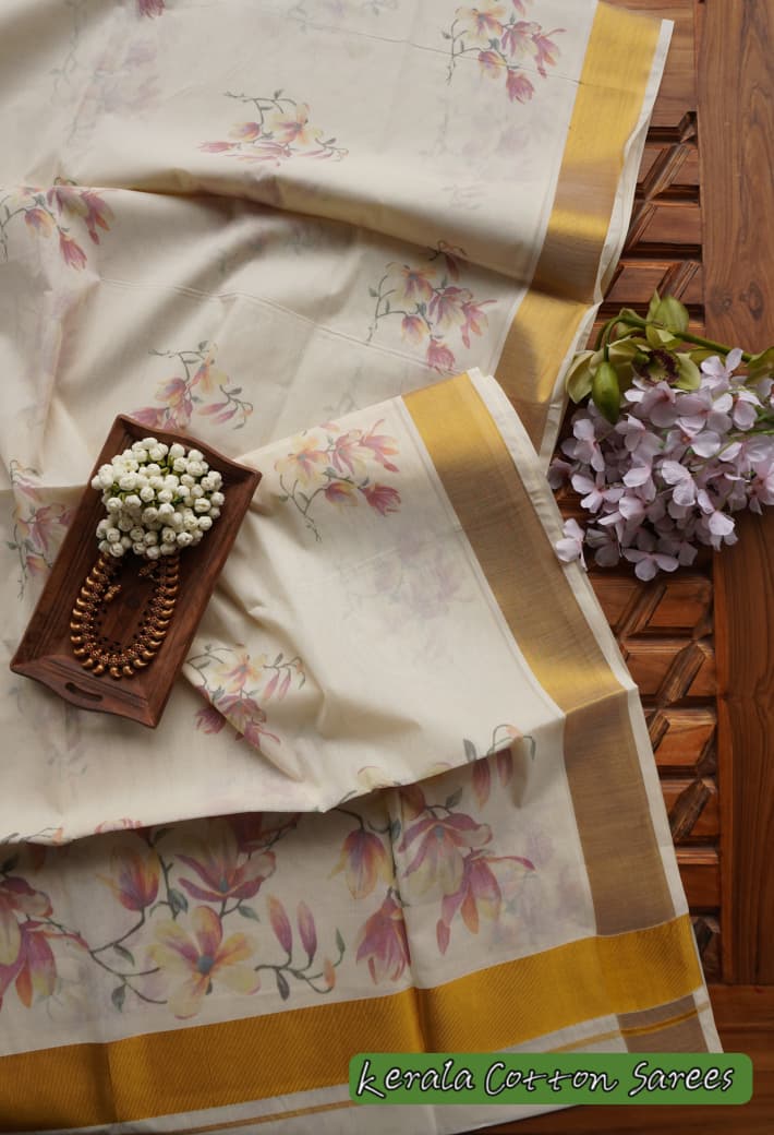 Kerala Cotton Saree