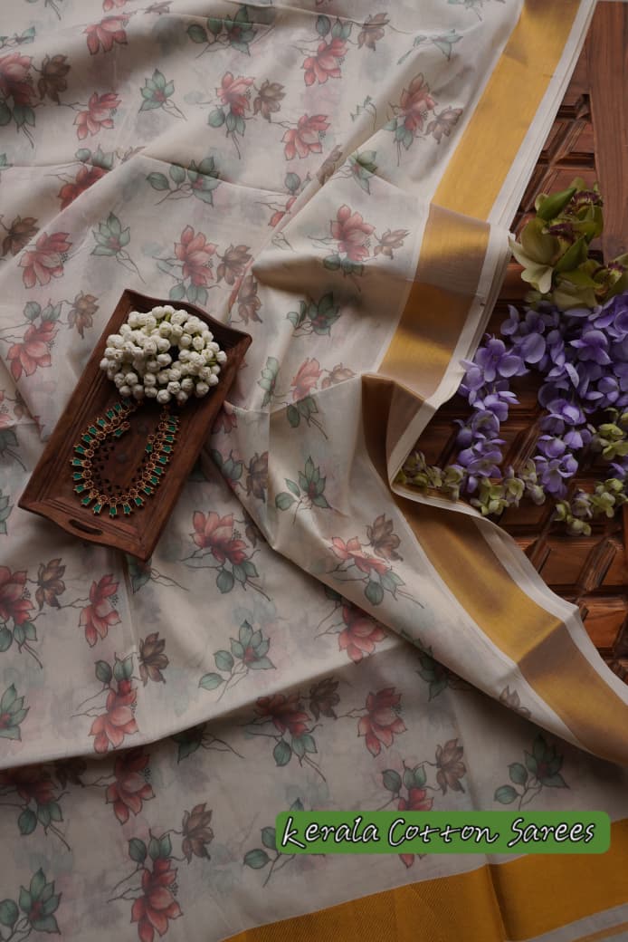 Kerala Cotton Saree