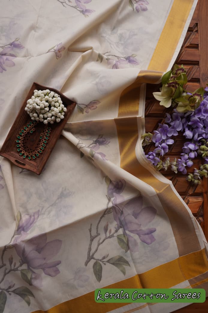 Kerala Cotton Saree