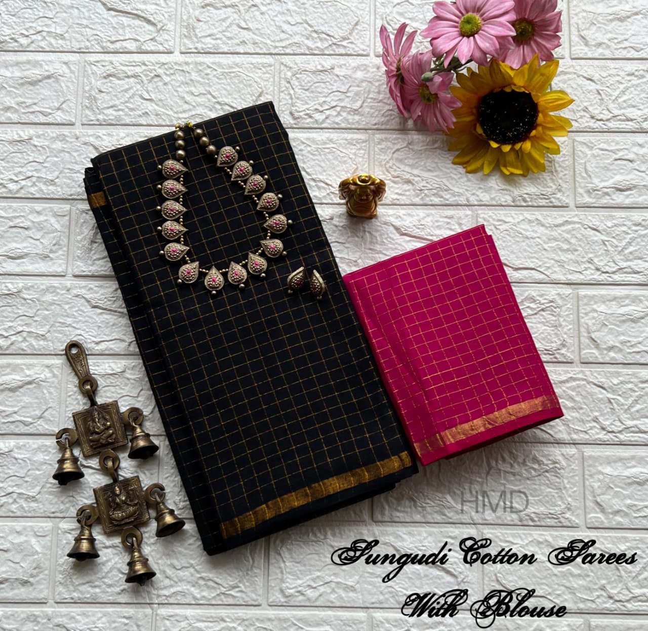 Sungudi Cotton sarees