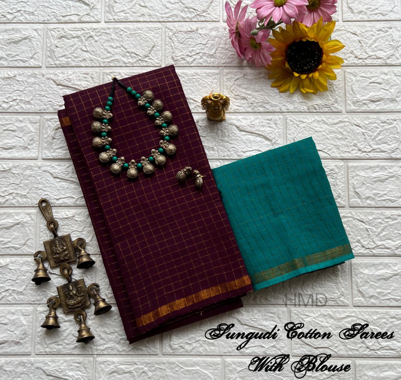 Sungudi Cotton sarees