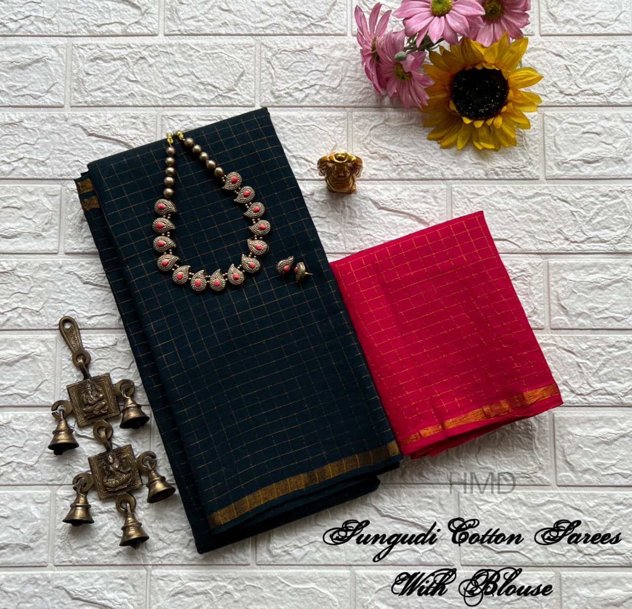 Sungudi Cotton sarees