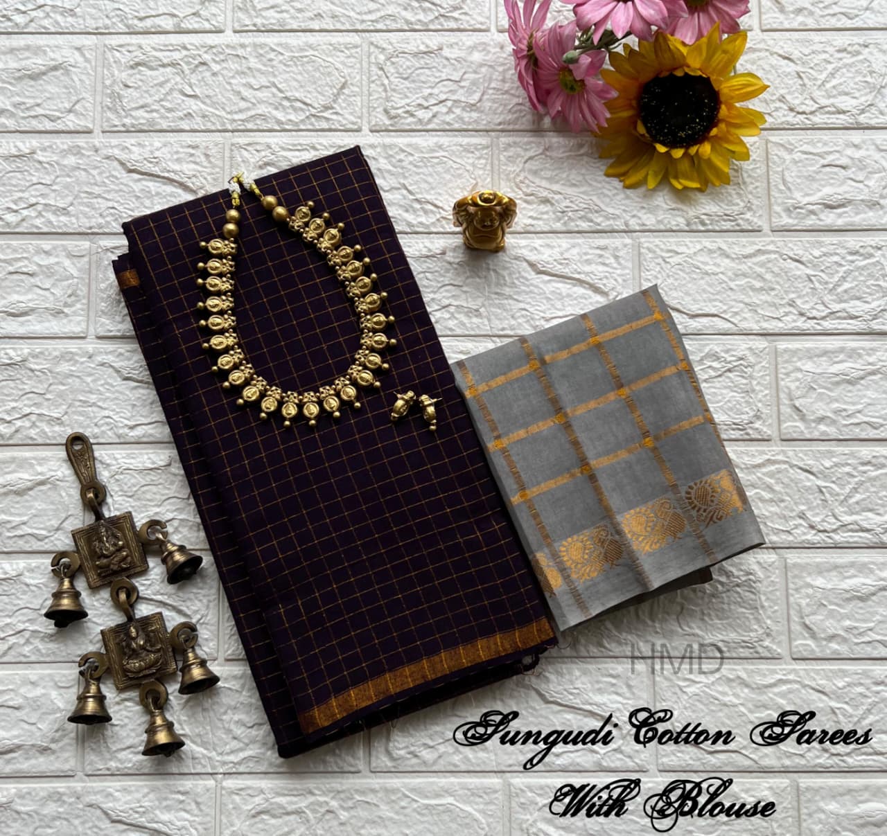 Sungudi Cotton sarees