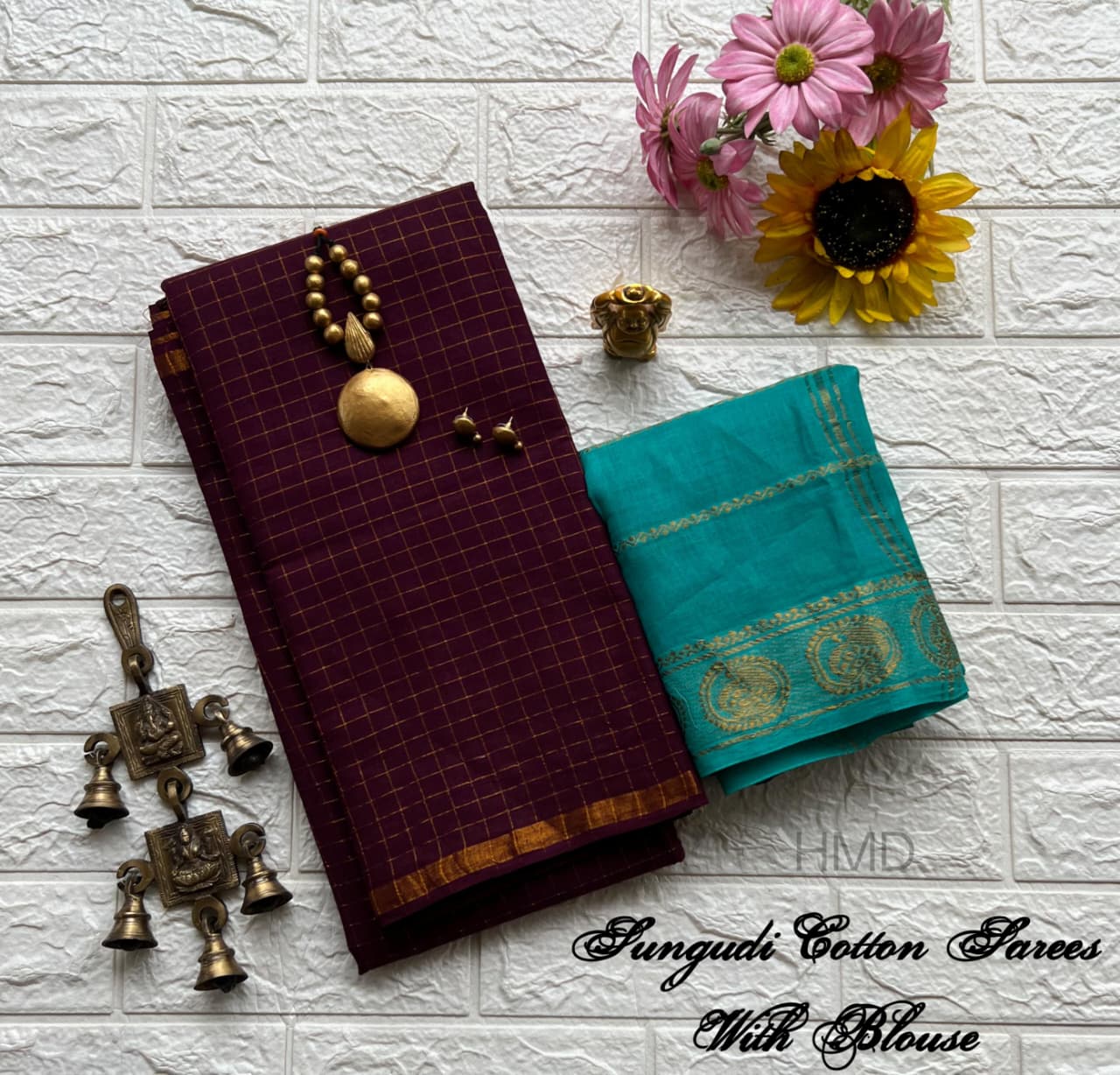 Sungudi Cotton sarees