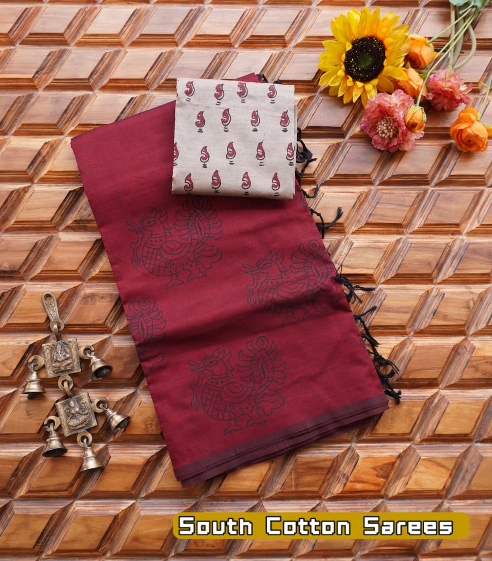 South Cotton Saree