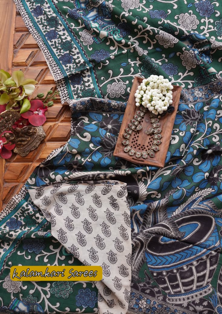 Kalamkari Cotton Sarees
