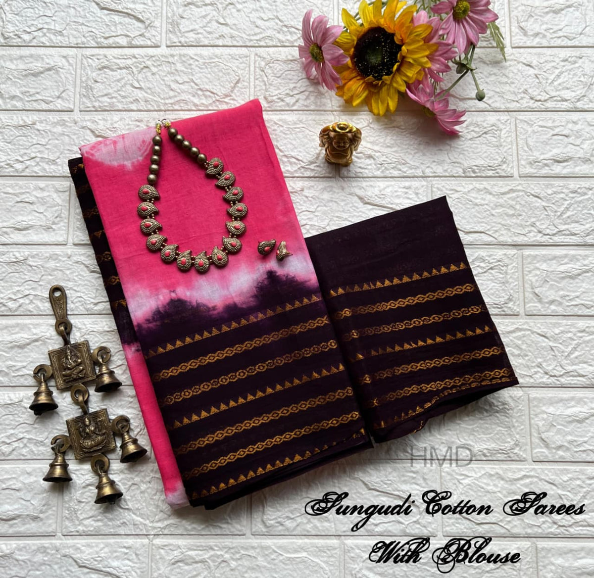 Sungudi Cotton sarees