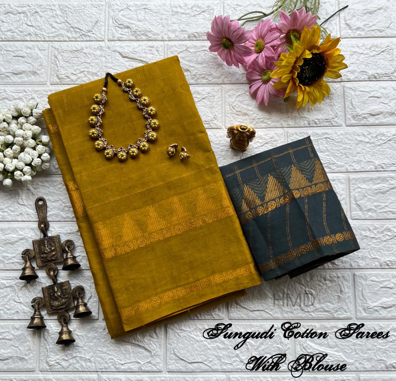Sungudi Cotton sarees