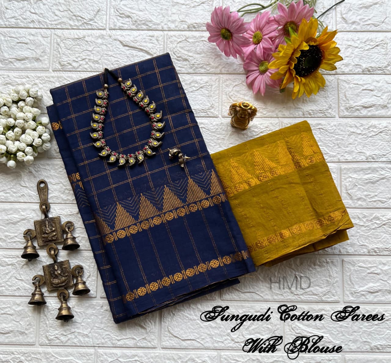 Sungudi Cotton sarees