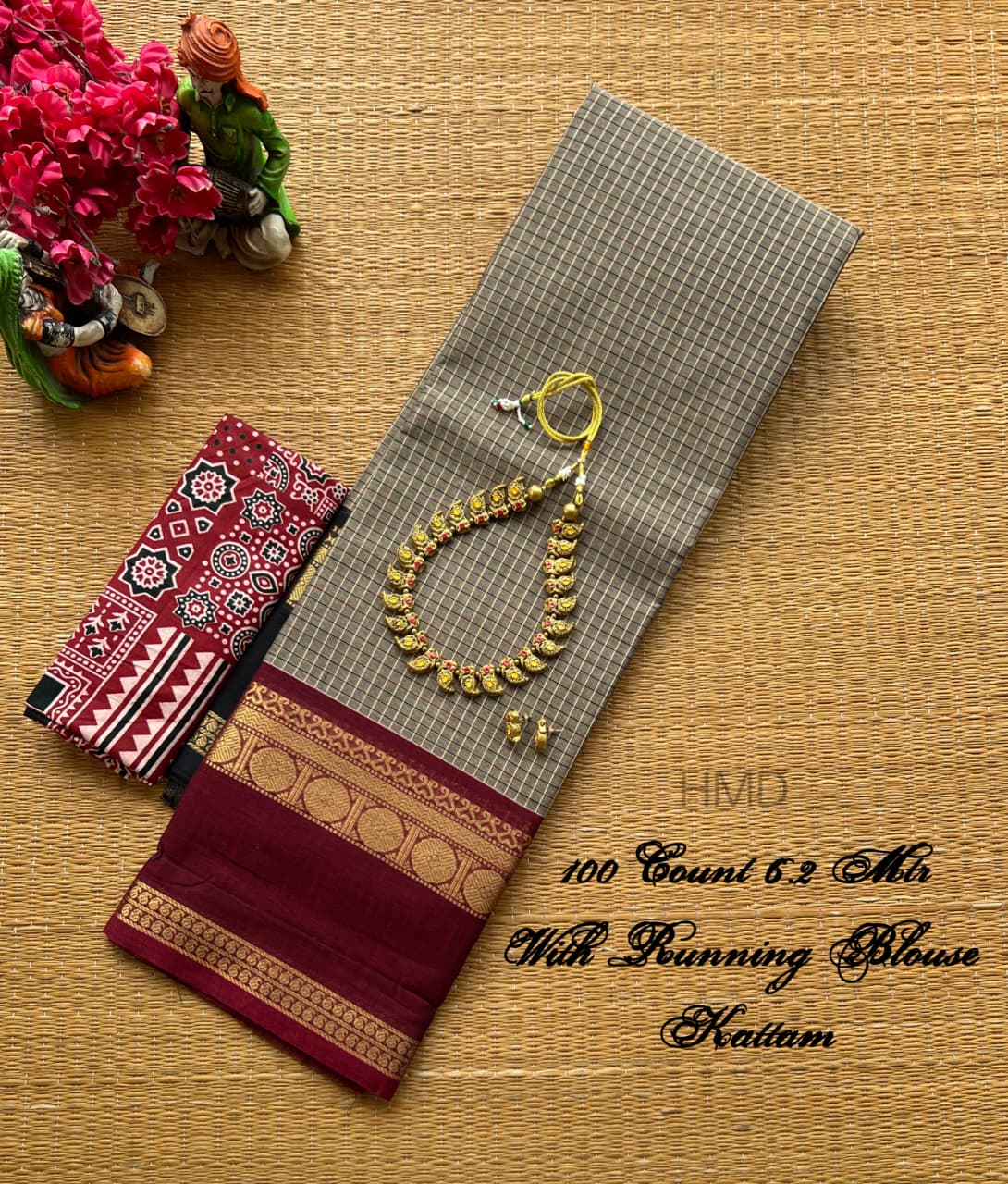 Chettinad cotton saree