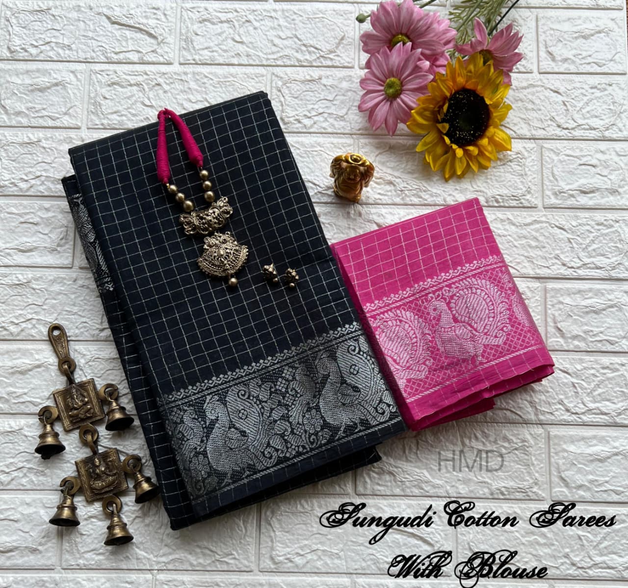 Sungudi Cotton sarees