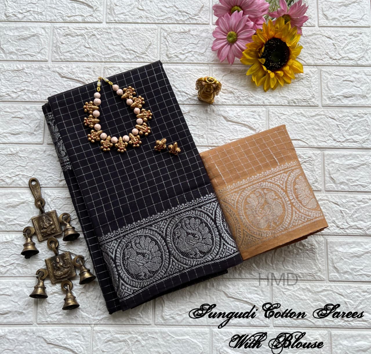 Sungudi Cotton sarees