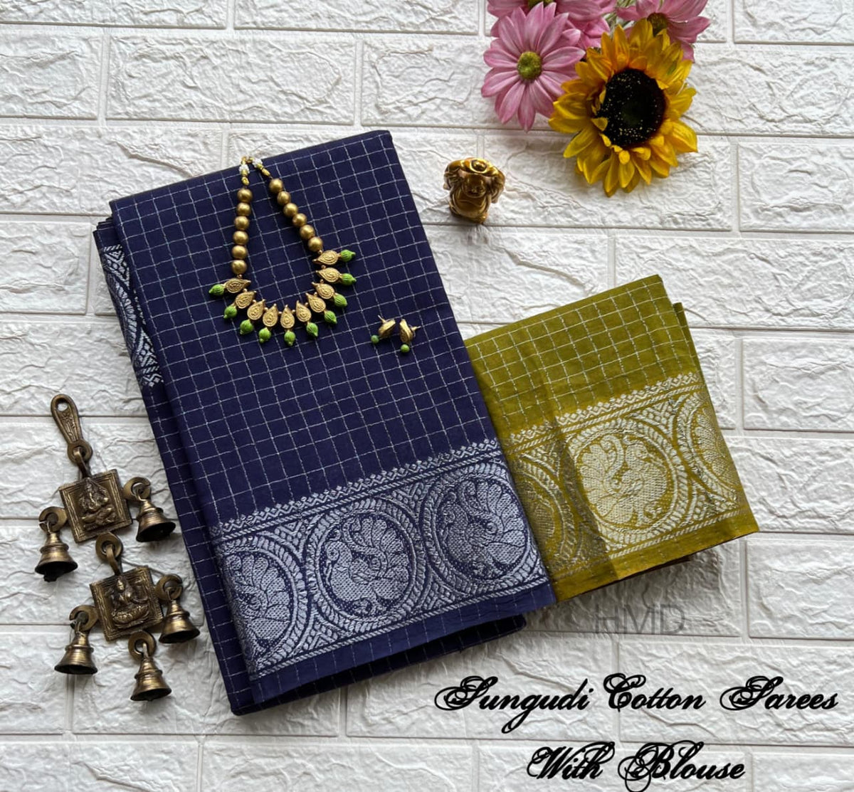 Sungudi Cotton sarees