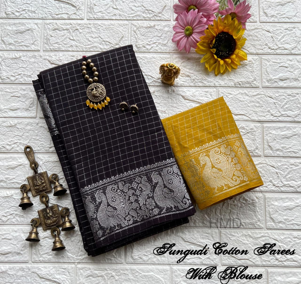 Sungudi Cotton sarees