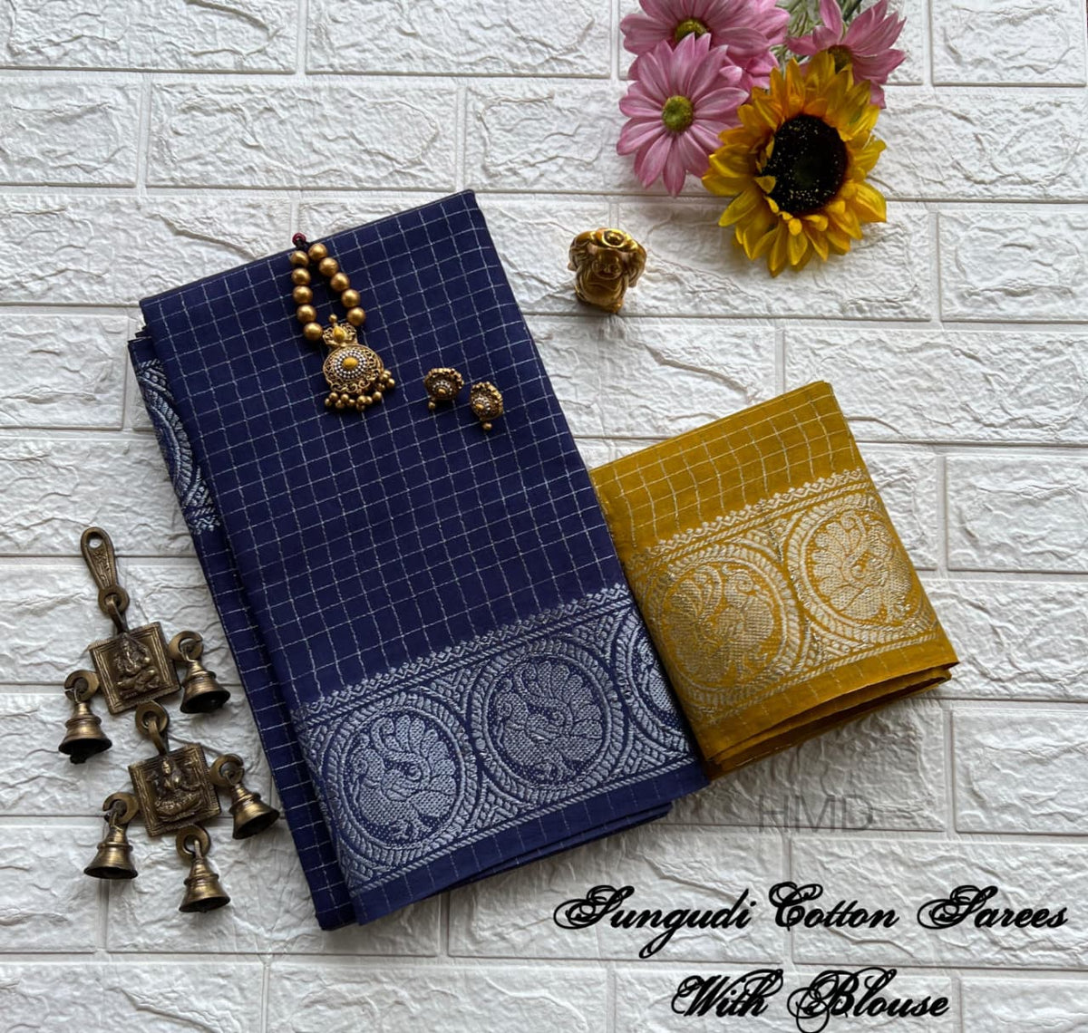 Sungudi Cotton sarees