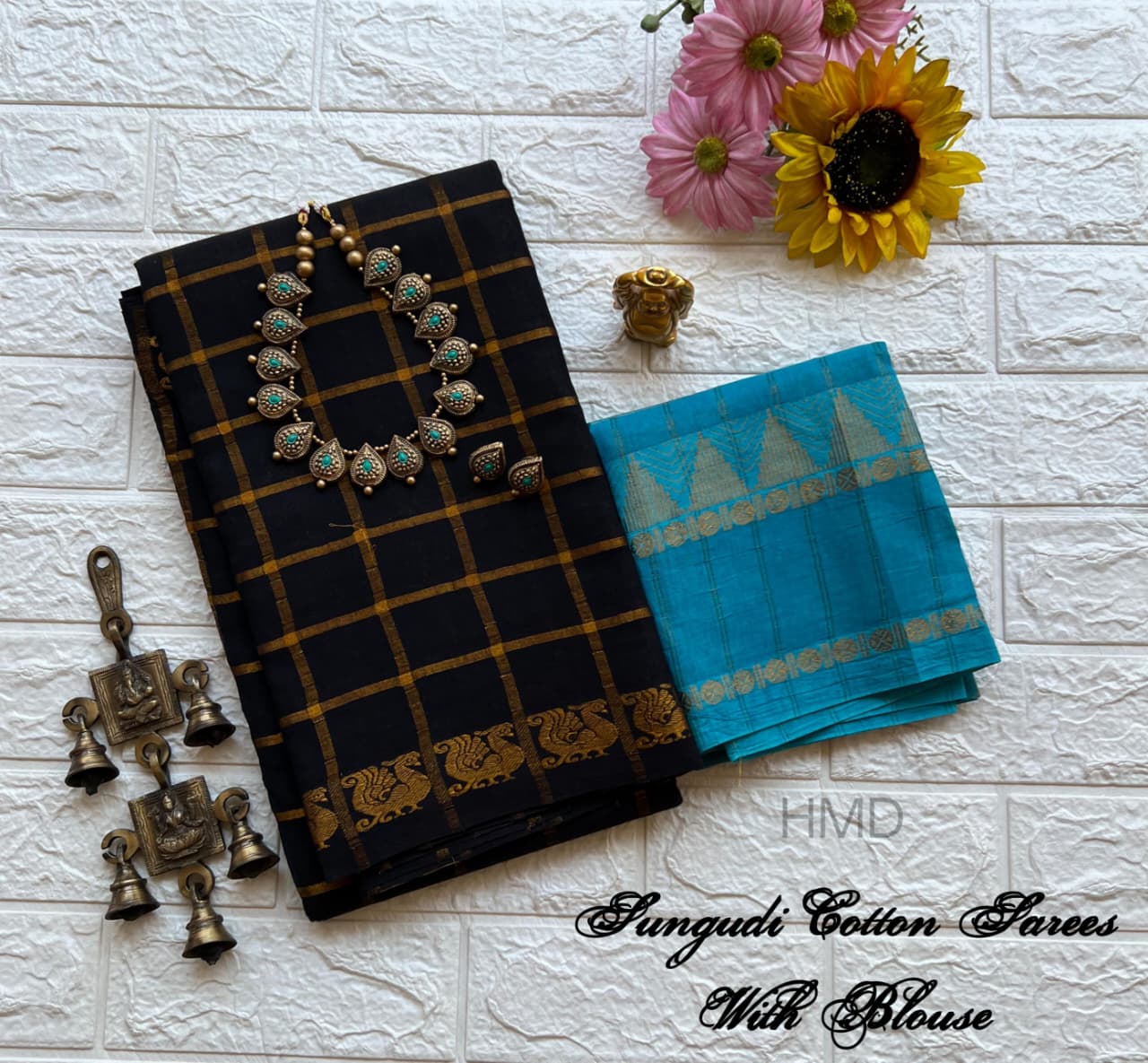 Sungudi Cotton sarees
