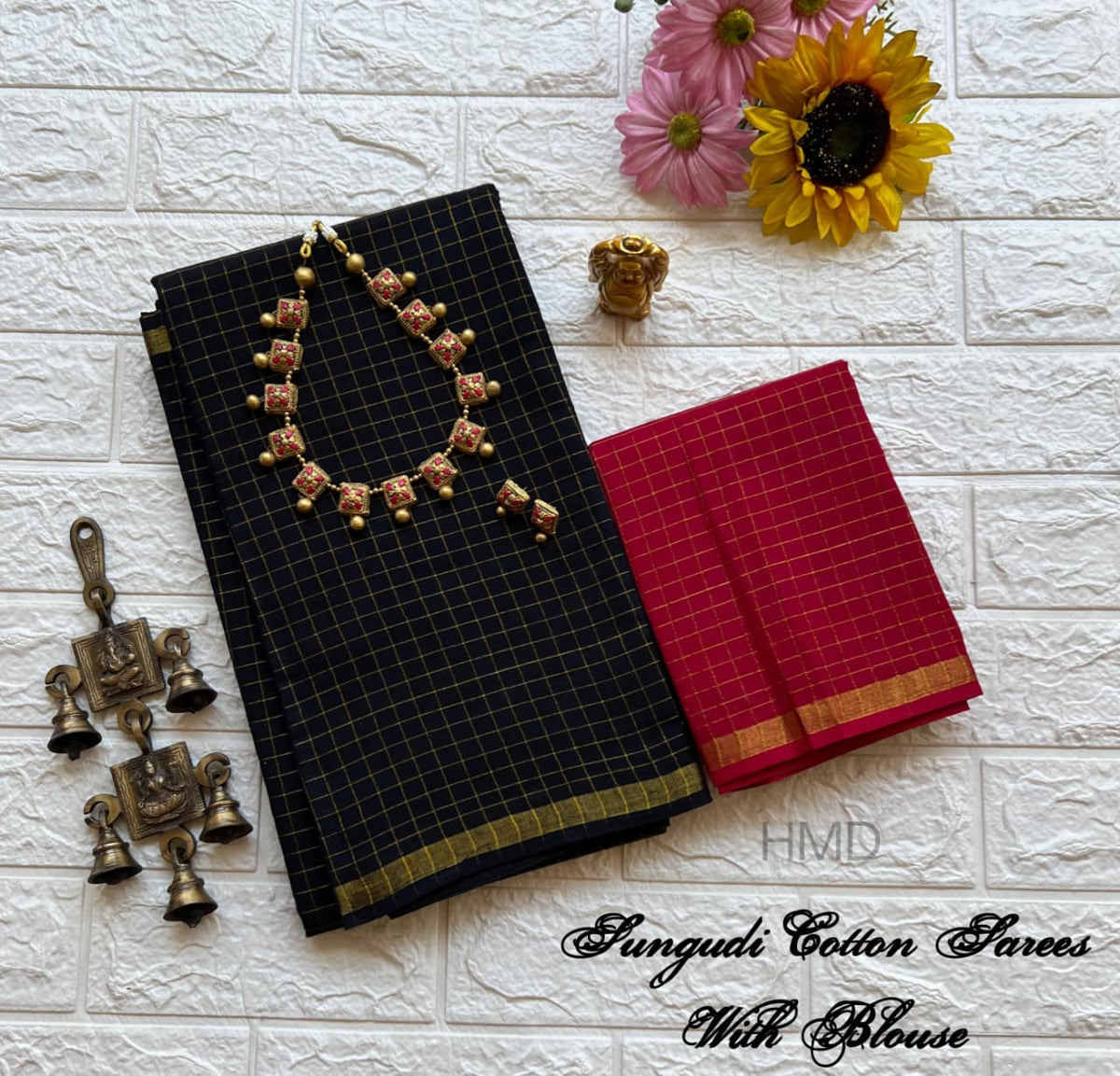 Sungudi Cotton sarees