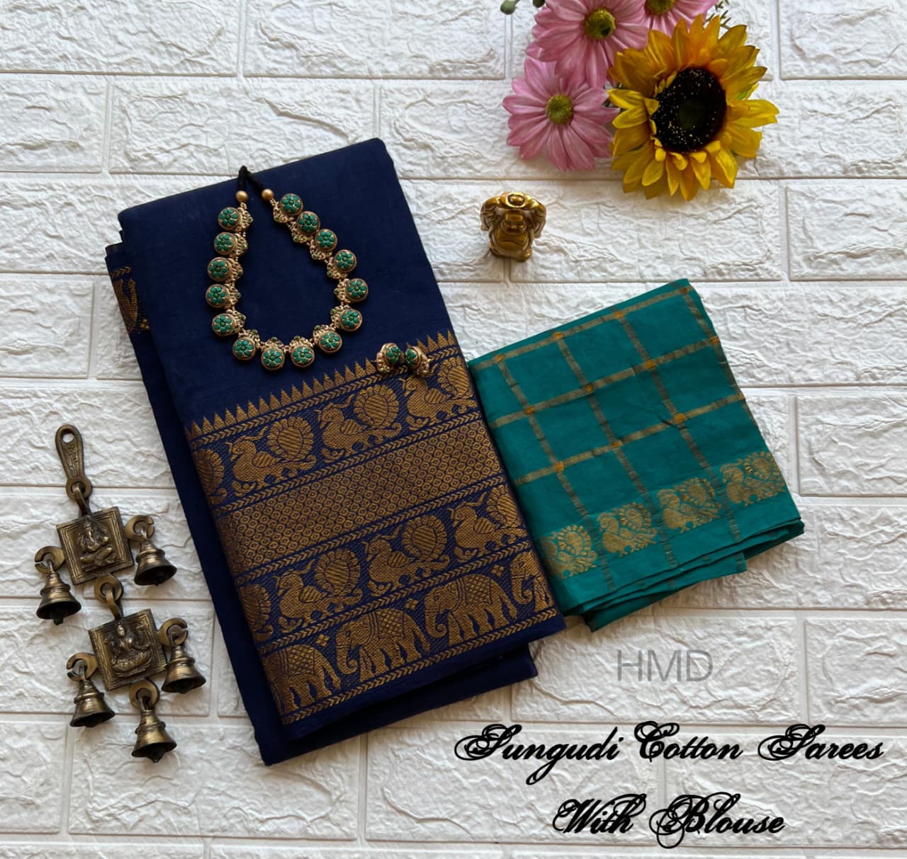 Sungudi Cotton sarees