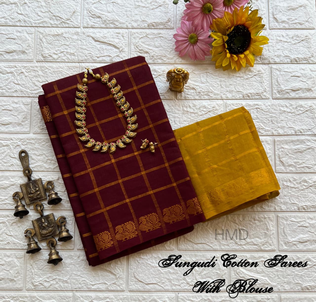 Sungudi Cotton sarees,