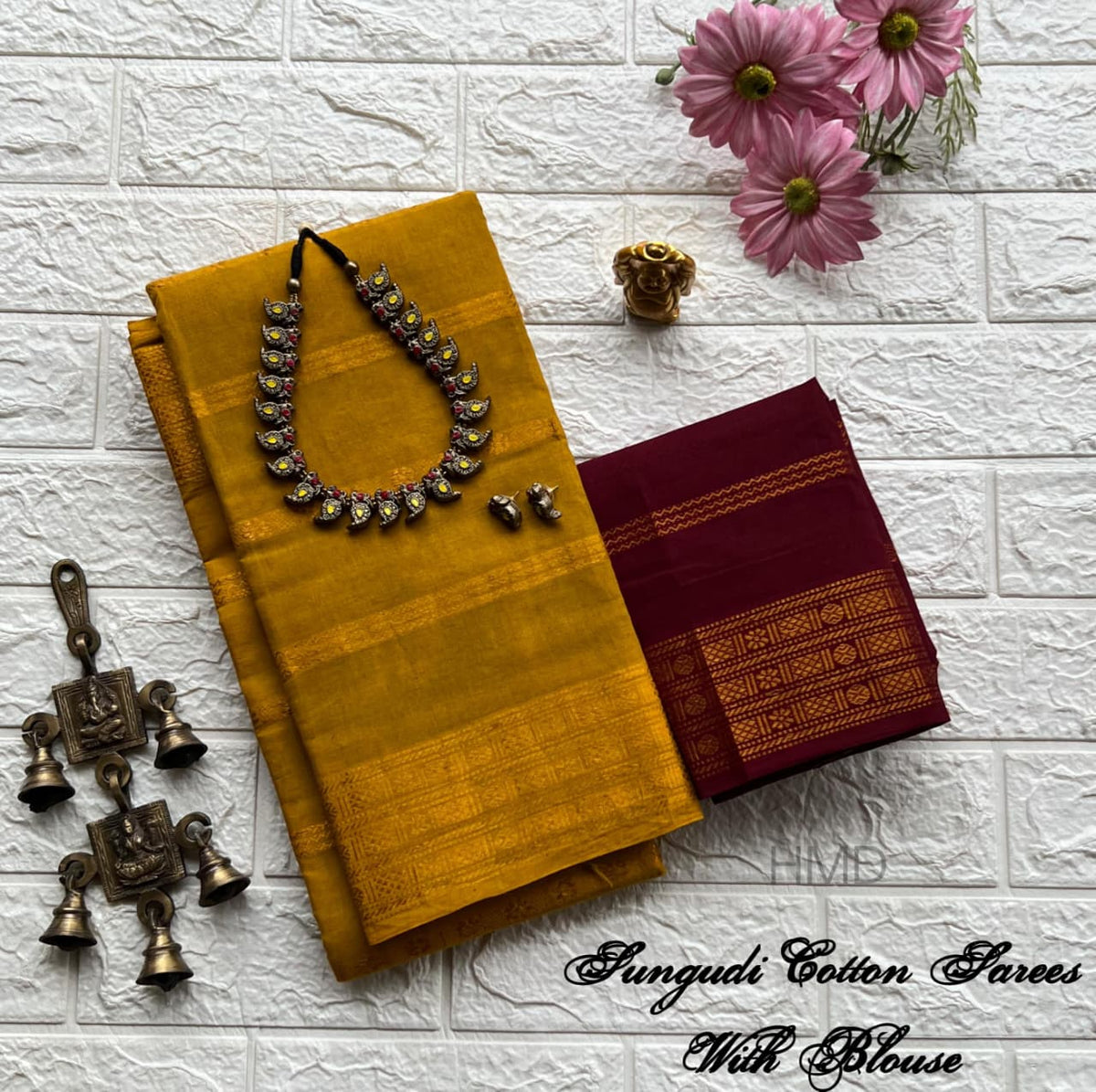 Sungudi Cotton sarees
