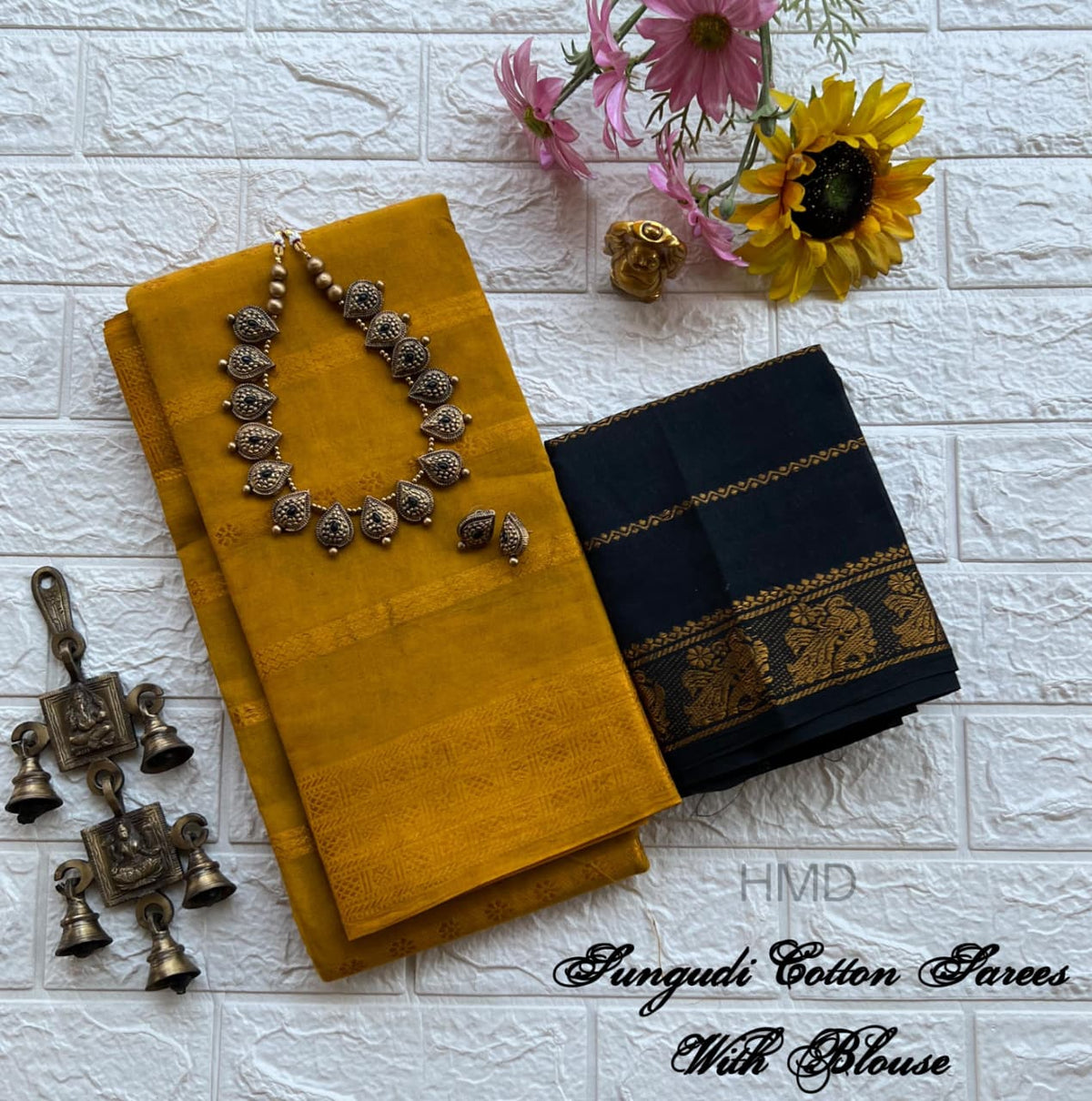 Sungudi Cotton sarees