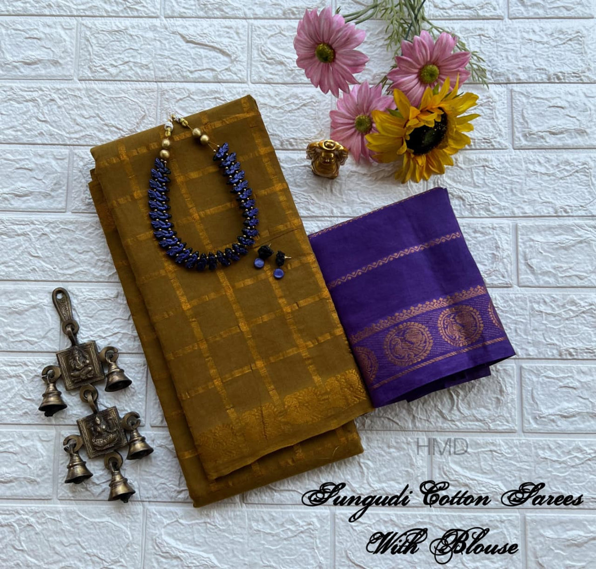 Sungudi Cotton sarees