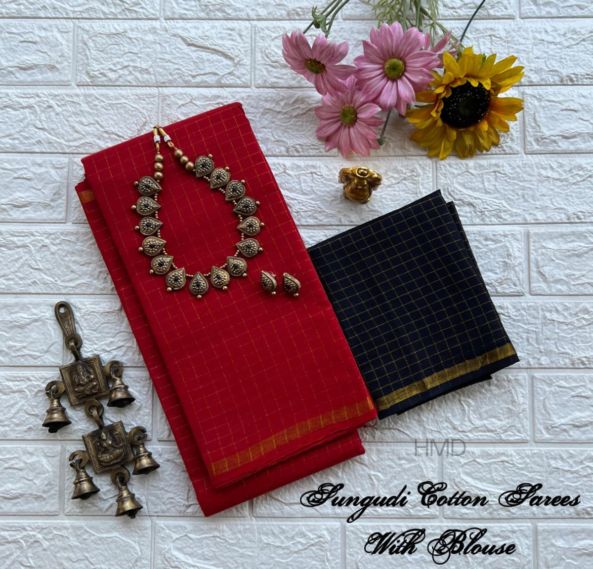 Sungudi Cotton sarees